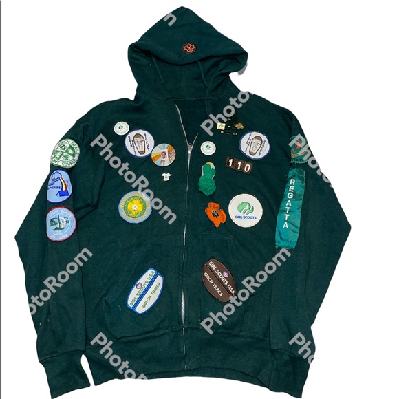 girl scouts Jackets & Coats Vintage Girl Scouts Jacket With 33